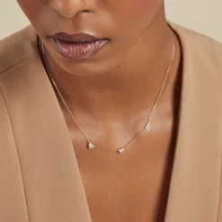 Histoire d'Or Collier Bomb Lover Or Jaune Oxyde De Zirconium