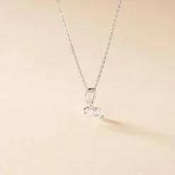 Histoire d'Or Collier Briaga Argent Blanc Oxyde De Zirconium