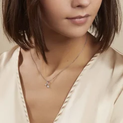 Histoire d'Or Collier Briaga Argent Blanc Oxyde De Zirconium