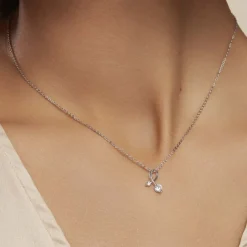 Histoire d'Or Collier Briaga Argent Blanc Oxyde De Zirconium