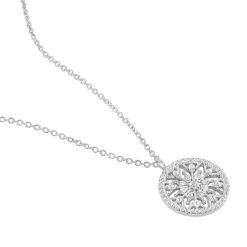 Histoire d'Or Collier Brunilda Argent Blanc Oxyde De Zirconium
