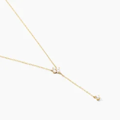 Histoire d'Or Collier Cahir Or Jaune Oxyde De Zirconium