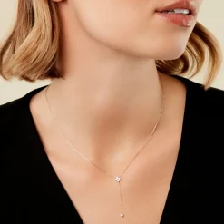 Histoire d'Or Collier Cahir Or Jaune Oxyde De Zirconium