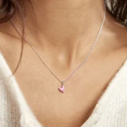 Histoire d'Or Collier Candies Argent Blanc