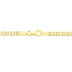 Histoire d'Or Collier Capucin Or Jaune Maille Marine Plate