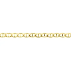 Histoire d'Or Collier Capucin Or Jaune Maille Marine Plate