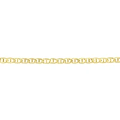 Histoire d'Or Collier Capucin Or Jaune Maille Marine Plate