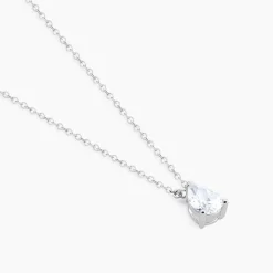 Histoire d'Or Collier Carolyn Argent Blanc Oxyde De Zirconium