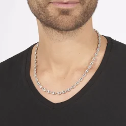 Histoire d'Or Collier Carrus Argent Blanc