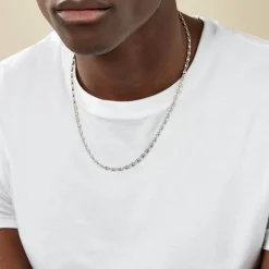 Histoire d'Or Collier Carrus Argent Blanc