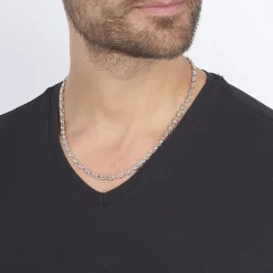 Histoire d'Or Collier Carrus Argent Blanc