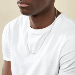 Histoire d'Or Collier Casper Argent Blanc