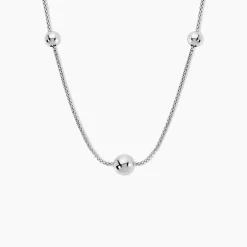 Histoire d'Or Collier Catarina Argent Blanc