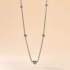 Histoire d'Or Collier Catarina Argent Blanc