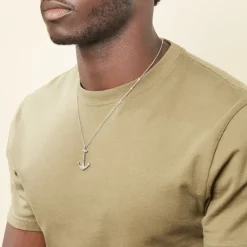 Histoire d'Or Collier Cedric Acier Blanc