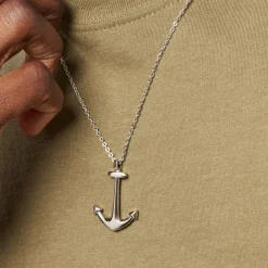 Histoire d'Or Collier Cedric Acier Blanc