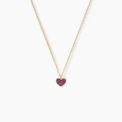Histoire d'Or Collier Cerine Coeur Or Jaune