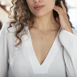 Histoire d'Or Collier Charlelie Or Jaune Oxyde