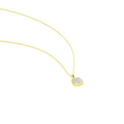 Collier Charlene Or Jaune Diamant Synthetique-Histoire d'Or Best