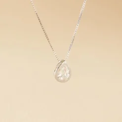 Histoire d'Or Collier Cherice Argent Blanc Oxyde De Zirconium