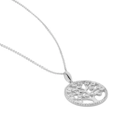 Histoire d'Or Collier Chimere Argent Blanc Oxyde De Zirconium