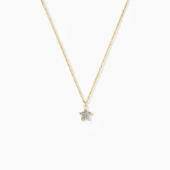 Histoire d'Or Collier Chirine Etoile Or Jaune