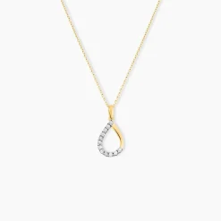 Histoire d'Or Collier Chrystalise Or Jaune Diamant