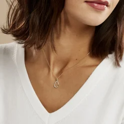 Histoire d'Or Collier Chrystalise Or Jaune Diamant