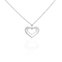 Histoire d'Or Collier Clarra Argent Blanc