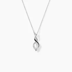 Histoire d'Or Collier Claudia Argent Blanc Oxyde De Zirconium