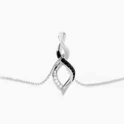 Histoire d'Or Collier Claudia Argent Blanc Oxyde De Zirconium