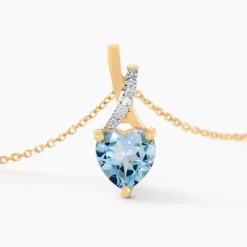 Collier Clothilde Or Jaune Topaze Oxyde De Zirconium-Histoire d'Or