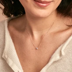 Histoire d'Or Collier Colby Or Rose Oxyde De Zirconium