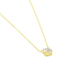 Collier Collection Aphrodite Or Jaune Diamant Synthetique-Histoire d'Or Best
