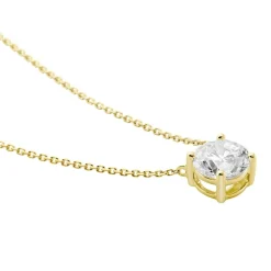 Collier Collection Victoria Or Jaune Diamant Synthetique-Histoire d'Or