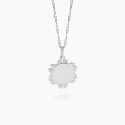 Histoire d'Or Collier Collette Argent Blanc