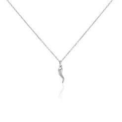 Histoire d'Or Collier Cornucopia Argent Blanc