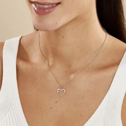 Histoire d'Or Collier Cosima Argent Blanc