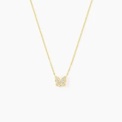 Histoire d'Or Collier Court Argent Rose Anne-lise Oxyde De Zirconium