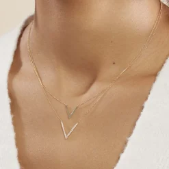 Histoire d'Or Collier Daina Or Jaune Oxyde De Zirconium