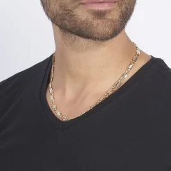 Histoire d'Or Collier Danae Plaquette Or Bicolore