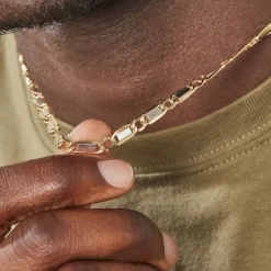 Histoire d'Or Collier Danae Plaquette Or Bicolore