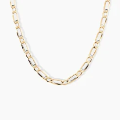 Histoire d'Or Collier Danae Plaquette Or Bicolore