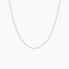 Histoire d'Or Collier Danael Argent Blanc