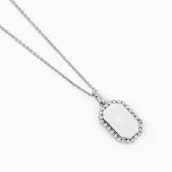 Collier Declaration De Zirconium-Histoire d'Or