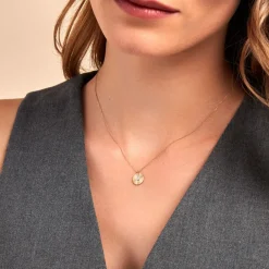 Histoire d'Or Collier Diamantae Or Jaune Diamant