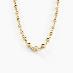 Histoire d'Or Collier Diona Diona Maille Boule Or Jaune