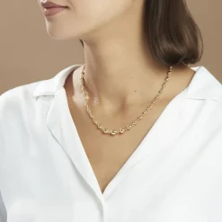 Histoire d'Or Collier Diona Diona Maille Boule Or Jaune