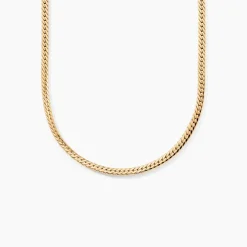 Histoire d'Or Collier Doline Maille Anglaise Or Jaune