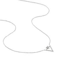 Histoire d'Or Collier Domnika Argent Blanc Oxyde De Zirconium